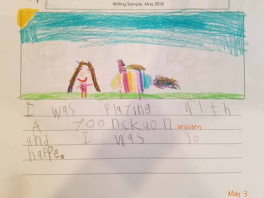 kindergarten progress